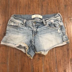 Abercrombie & Fitch denim jean shorts